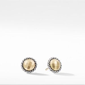 David Yurman Chatelaine Earrings with 18K Gold